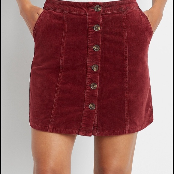 Maurices Dresses & Skirts - Maurices Corduroy High Waisted Mini Skirt